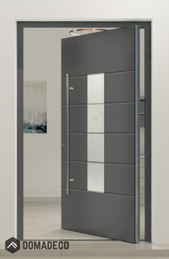 PIVOT AP06 - modern svängbar entrédörr