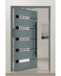 PIVOT AP18A - enkel pivothängda ytterdörrar i aluminium