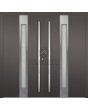 LIM C1 double - modern aluminium dubbel gångjärnsdörr med glas