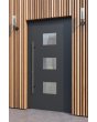 LIM C19 - lyxig modern ytterdörr i aluminium