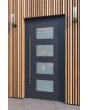 LIM C2 -  entrédörr i glas aluminium