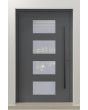PIVOT C2 - pivothängda ytterdörrar i aluminium med glas