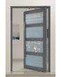 PIVOT C9 - pivotdörr i glaserad aluminium