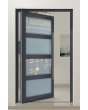 PIVOT C9 - pivotdörr i glaserad aluminium