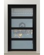 PIVOT C9 - pivotdörr i glaserad aluminium