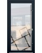LIM-BATCH Glass S14 - frostad huvuddörr med transparent dekor