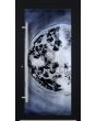 LIM FS4 - entré dörr i aluminium med smältglas