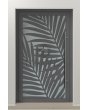 PIVOT G3 - Glasfront aluminium pivothängda ytterdörrar med blad dekorativ panel