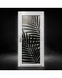 LIM G3 - Glasdörr i aluminium med dekorativ panel