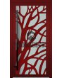 LIM G4 - Glasdörr i aluminium med dekorativ panel