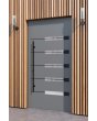 LIM AP18A - enkel ytterdörr i aluminium