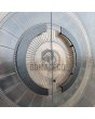 LIM M6 double - dubbel aluminiumdörr i brun flytande metall