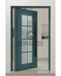 PIVOT CL06 - klassiskt utformad traditionell aluminiumdörr med glas