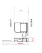 PIVOT Glass - pivotdörr i aluminiumglas