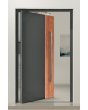 PIVOT V22 - ytterdörr i aluminium med trädekor