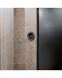 LIM V53 double - dubbel ytterdörr i aluminium täckt med sintrad kvarts