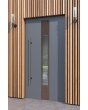 LIM V08 - ytterdörr i aluminium med trädekor