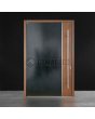 PIVOT V22 - ytterdörr i aluminium med trädekor