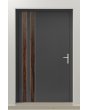 PIVOT V28 - ytterdörr i aluminium med trädekor